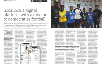 Grassroots Football: SocaLoca feature in UK Football Mag, FC Business
